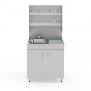 СТОЛ-МОЙКА НВ-800 МО С СУШИЛКОЙ (800?600?1650)