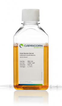 СЫВОРОТКА БЫЧЬЯ ФЕТАЛЬНАЯ, ЮЖНАЯ АМЕРИКА, 500 МЛ, CAPRICORN SCIENTIFIC, FBS-12A