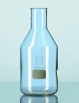 БУТЫЛКА КУЛЬТУРАЛЬНАЯ, СТЕКЛ., ДЛЯ МЕТАЛ. КРЫШЕК, 100МЛ, 217732403 DURAN, 9010150