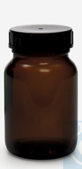 БУТЫЛЬ- ВИНТОВАЯ КРЫШКА - ШИРОКОЕ ГОРЛО - НЕЙТР.СТЕКЛО - ТЕМНАЯ - 250 МЛ - GL 55