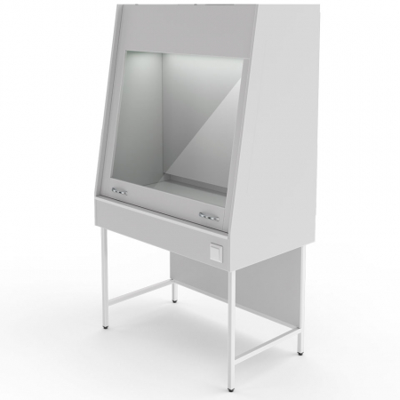 ВЫТЯЖНОЙ ШКАФ СО СТОЛЕШНИЦЕЙ ИЗ ЛДСП ТЕОЛАБ ШВ-900 Л