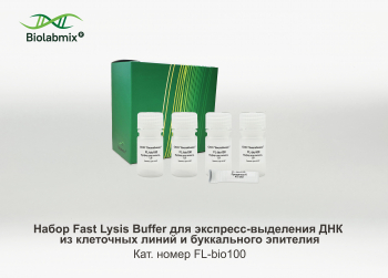 НАБОР FAST LYSIS BUFFER ДЛЯ ЭКСПРЕСС-ВЫДЕЛЕНИЯ ДНК, 100 РЕАКЦИЙ