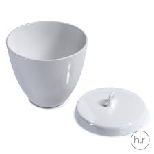 ТИГЕЛЬ, 25 ММ, НИЗКИЙ, С КРЫШКОЙ, ФАРФОР, ISOLAB, АРТ. 038.04.002