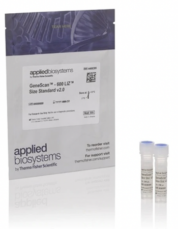 РАЗМЕРНЫЙ СТАНДАРТ GENESCAN-500 LIZ SIZE STANDARD, 800 РЕАКЦИЙ, АРТ. 4322682, THERMO FISHER SCIENTIFIC
