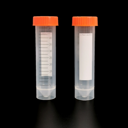 ПРОБИРКИ ЦЕНТРИФУЖНЫЕ, 50 МЛ, СТЕРИЛ., ГРАДУИР., СВ. СТОЯЩ., КР. ЗАВИНЧИВАЮЩАЯСЯ, 25 ШТ/УПАК