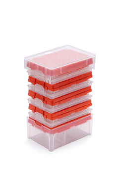 НАКОНЕЧНИКИ ОДНОРАЗОВЫЕ СТЕРИЛЬНЫЕ ДЛЯ МИКРОПИПЕТОЧНЫХ ДОЗАТОРОВ, MAXIPENSE (С ПОНИЖЕННОЙ АДГЕЗИЕЙ), В СМЕННЫХ БЛОКАХ ОБЪЕМОМ 10 МКЛ, ГРАДУИРОВАННЫЕ (960 ШТ./УП.)