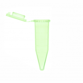 МИКРОЦЕНТРИФУЖНАЯ ПРОБИРКА 5,0 МЛ, ГРАДУИРОВАННАЯ, ЗЕЛЕНАЯ. (200 ШТ.УП.) ПЦР CLEAN