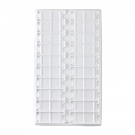 ПЛАНШЕТ ДЛЯ ПРЕДМЕТНЫХ СТЕКОЛ НА 20 МЕСТ (ИНД.УП.)