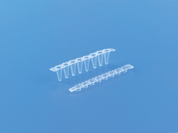 ПЦР ПРОБИРКИ MAXYAMP 0.1 МЛ, В СТРИПАХ 8 ШТ С ПЛОСКОЙ ULTRA CLEAR КРЫШКОЙ С НИЗКИМ ПРОФИЛЕМ (125 ШТ. УП.)