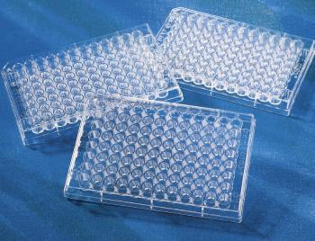 ПЛАСТИКОВЫЕ 96-ЛУНОЧНЫЕ ПЛАНШЕТЫ С ПРОЗРАЧНЫМ ПЛОСКИМ ДНОМ, ОБРАБОТАННЫЕ TC, ИНДИВИДУАЛЬНО УПАКОВАННЫЕ, С КРЫШКОЙ, СТЕРИЛЬНЫЕ, 100 ШТ/УПАК, CORNING, 3599