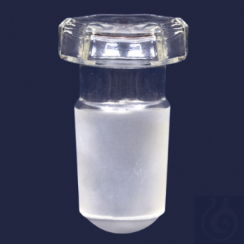 ПРОБКА СТЕКЛЯННАЯ, ГЕКСАГОНАЛЬНАЯ, ПРОЗРАЧНАЯ, NS 29/32