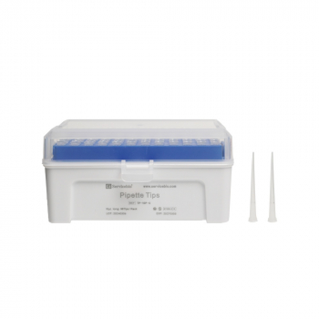 НАКОНЕЧНИКИ ДО 10 МКЛ БЕЗ ФИЛЬТРА, СТЕРИЛЬНЫЕ, УДЛИНЕННЫЕ (PIPETTE TIPS, RACKED, 10 ?L), 96 ШТ/ШТАТИВ