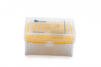 НАКОНЕЧНИКИ ОДНОРАЗОВЫЕ НЕСТЕРИЛЬНЫЕ ДЛЯ МИКРОПИПЕТОЧНЫХ ДОЗАТОРОВ, В ШТАТИВЕ ОБЪЕМОМ 250 МКЛ, ГРАДУИРОВАННЫЕ (96 ШТ./УП.)