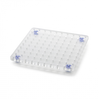 ШТАТИВ «РАБОЧЕЕ МЕСТО» ДЛЯ ОДИНОЧНЫХ ПРОБИРОК 0,5 МЛ, 100 ГНЁЗД