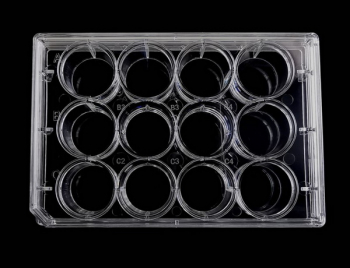 ПЛАНШЕТ КУЛЬТУРАЛЬНЫЙ, 12-ЛУНОЧНЫЙ, TC TREATED, СТЕРИЛЬНЫЙ, 1 ШТ/ИНД. УПАК