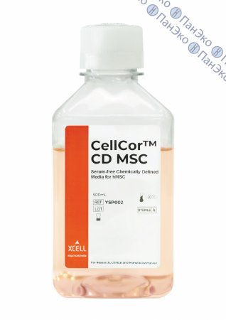 CELLCOR™ CD MSC ХИМИЧЕСКИ ОПРЕДЕЛЕННАЯ БЕССЫВОРОТОЧНАЯ СРЕДА ДЛЯ МЕЗЕНХИМАЛЬНЫХ СТВОЛОВЫХ КЛЕТОК ЧЕЛОВЕКА, АРТ. YSP018, 500 МЛ, XCELL