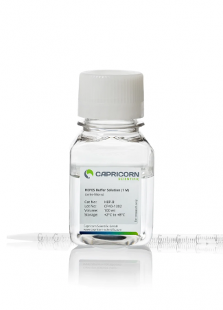 БУФЕРНЫЙ РАСТВОР HEPES (1 M), 100 МЛ, CAPRICORN SCIENTIFIC, HEP-B