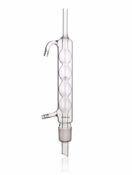 ХОЛОДИЛЬНИК ОБРАТНЫЙ, ШАРИКОВЫЙ - 300 ММ - NS 29, ISOLAB, АРТ. 033.03.300