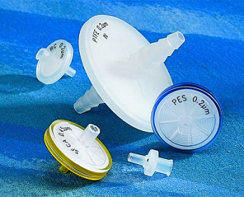 ШПРИЦЕВЫЕ ФИЛЬТРЫ, ГИДРОФОБНАЯ МЕМБРАНА ИЗ ПТФЭ, 0,45 МКМ, 25 ММ, 100 ШТУК.