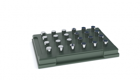 МАГНИТНЫЙ ШТАТИВ ДЛЯ ПЦР ПЛАНШЕТ ДО 2 МЛ