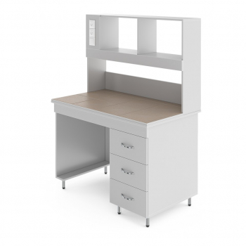 ФИЗИЧЕСКИЙ ЛАБОРАТОРНЫЙ СТОЛ СО СТОЛЕШНИЦЕЙ ИЗ КЕРАМОГРАНИТНОЙ ПЛИТКИ НВ-1200 ПК