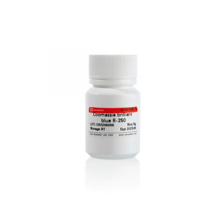 КРАСИТЕЛЬ КУМАССИ БРИЛЛИАНТОВЫЙ СИНИЙ R-250, CAS 6104-59-2, 5 Г