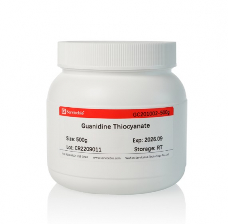 ГУАНИДИНА ТИОЦИАНАТ, ДЛЯ БИОТЕХНОЛОГИИ, ? 99%, CAS 593-84-0, 500 Г
