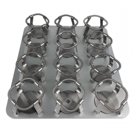 ПЛАТФОРМА STEGLER TS-FC-A С ДЕРЖАТЕЛЯМИ КОЛБ 12?100МЛ ДЛЯ ШЕЙКЕРА POS-12