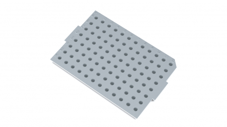 МАТ ДЛЯ ПЦР, ДЛЯ 96-ЛУНОЧНОГО ПЛАНШЕТА ПРОКАЛЫВАЕМЫЙ/ УПАКОВКА 5 ШТУК/ РОССИЯ