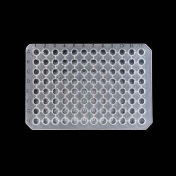 ПЛАНШЕТЫ ДЛЯ ПЦР 96-ЛУНОЧНЫЕ, 0.1 МЛ, PP, ОПТИЧЕСКИ ПРОЗРАЧНЫЕ, БЕЗ ЮБКИ, 10 ШТ/УПАК