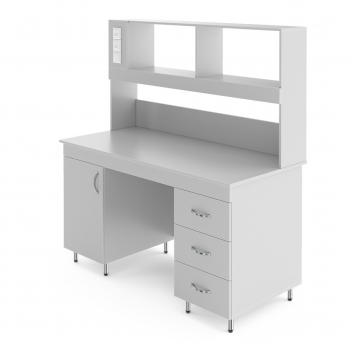 ФИЗИЧЕСКИЙ ЛАБОРАТОРНЫЙ СТОЛ СО СТОЛЕШНИЦЕЙ ИЗ ЛДСП НВ-1500 ПЛ