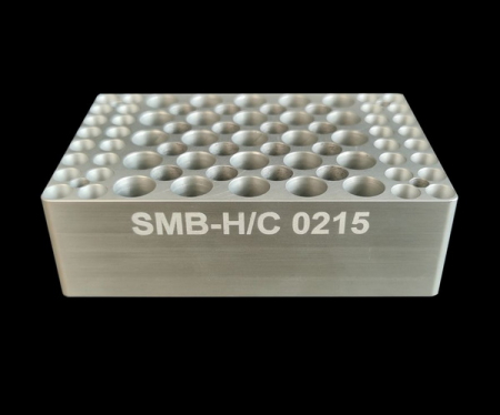 БЛОК ДЛЯ ТЕРМОСТАТОВ SMB-C, SMB-PC, SMB-H, SMB-MH ДЛЯ ПРОБИРОК 0.2 МЛ Х 32 + 1.5 МЛ Х 25