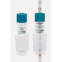 АДАПТЕР КАПЛЕУЛАВЛИВАЮЩИЙ С ВИНТОВОЙ РЕЗЬБОЙ, ИЗГИБ, NS 14/23 - 14/23, ISOLAB, АРТ.