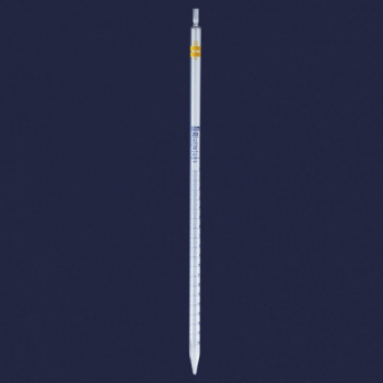 ПИПЕТКА ИЗМЕРИТЕЛЬНАЯ, КЛАСС АS, СТЕКЛО, ГРАДУИРОВАННАЯ, 2 МЛ, 10 ШТ/УП, ISOLAB, 021.01.002