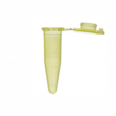 МИКРОЦЕНТРИФУЖНАЯ ПРОБИРКА 1,5 МЛ, ГРАДУИРОВАННАЯ (ЖЕЛТЫЙ) (500 ШТ.УП.) ПЦР CLEAN