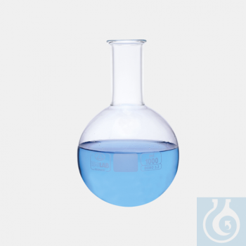 КОЛБА ПЛОСКОДОННАЯ - СТЕКЛО - 1000 МЛ