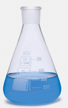 КОЛБА ЭРЛЕНМЕЙЕРА- СТЕКЛО - ШЛИФ 19/26- 250 МЛ