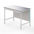 ОТКРЫТЫЙ СТОЛ ДЛЯ РАБОТЫ СТОЯ СО СТОЛЕШНИЦЕЙ ИЗ НЕРЖАВЕЮЩЕЙ СТАЛИ СЛВ НВК 1200 НЕРЖ