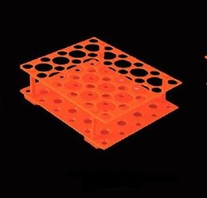 ШТАТИВ ДЛЯ ПРОБИРОК ОБЪЕМОМ 50 МЛ НА 30 МЕСТ И ОБЪЕМОМ 15 МЛ НА 50 МЕСТ