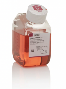 ПИТАТЕЛЬНАЯ СРЕДА RPMI-1640 С ГЛУТАМИНОМ, HEPES, ФЕНОЛОВЫМ КРАСНЫМ, БЕЗ ПИРУВАТА НАТРИЯ, 500 МЛ