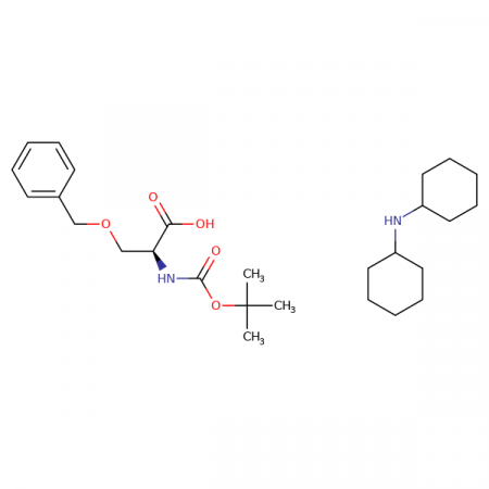 BOC-O-БЕНЗИЛ-L-СЕРИНА ДЦГА СОЛЬ (1Г) / T-BOC-O-BZL-L-SERINE DCHA SALT
