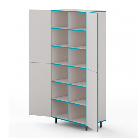 ШКАФ ДЛЯ ХРАНЕНИЯ ХИМРЕАКТИВОВ ШР НВК 800 (800X460X1820)