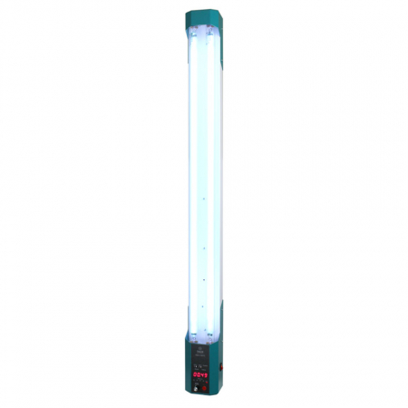 УЛЬТРАФИОЛЕТОВЫЙ БАКТЕРИЦИДНЫЙ ОБЛУЧАТЕЛЬ ОТКРЫТОГО ТИПА ТАГЛЕР ОБН-150ТС (С ТАЙМЕРОМ, 2X30 ВТ)