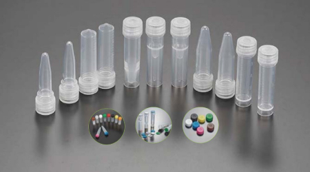 КРИОПРОБИРКИ 0,5 МЛ, ПП, С ЮБКОЙ, ВНЕШНЯЯ РЕЗЬБА, МАТОВОЕ ПОЛЕ ДЛЯ МАРКИРОВКИ, 50 ШТ./УП., 5000 ШТ./КОР.