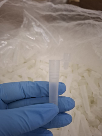 ПРОБИРКА С ПИПЕТКОЙ 2,0 МЛ ДЛЯ БУФЕРА, БЕЗ РЕЗЬБЫ